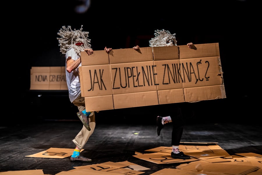 Jak zupełnie zniknąć - Scena Robocza